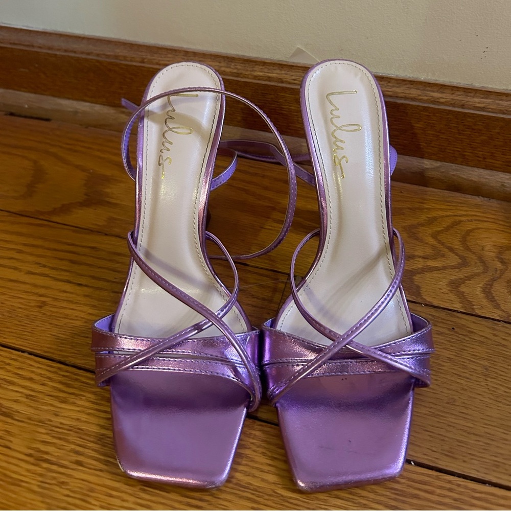 purple heels